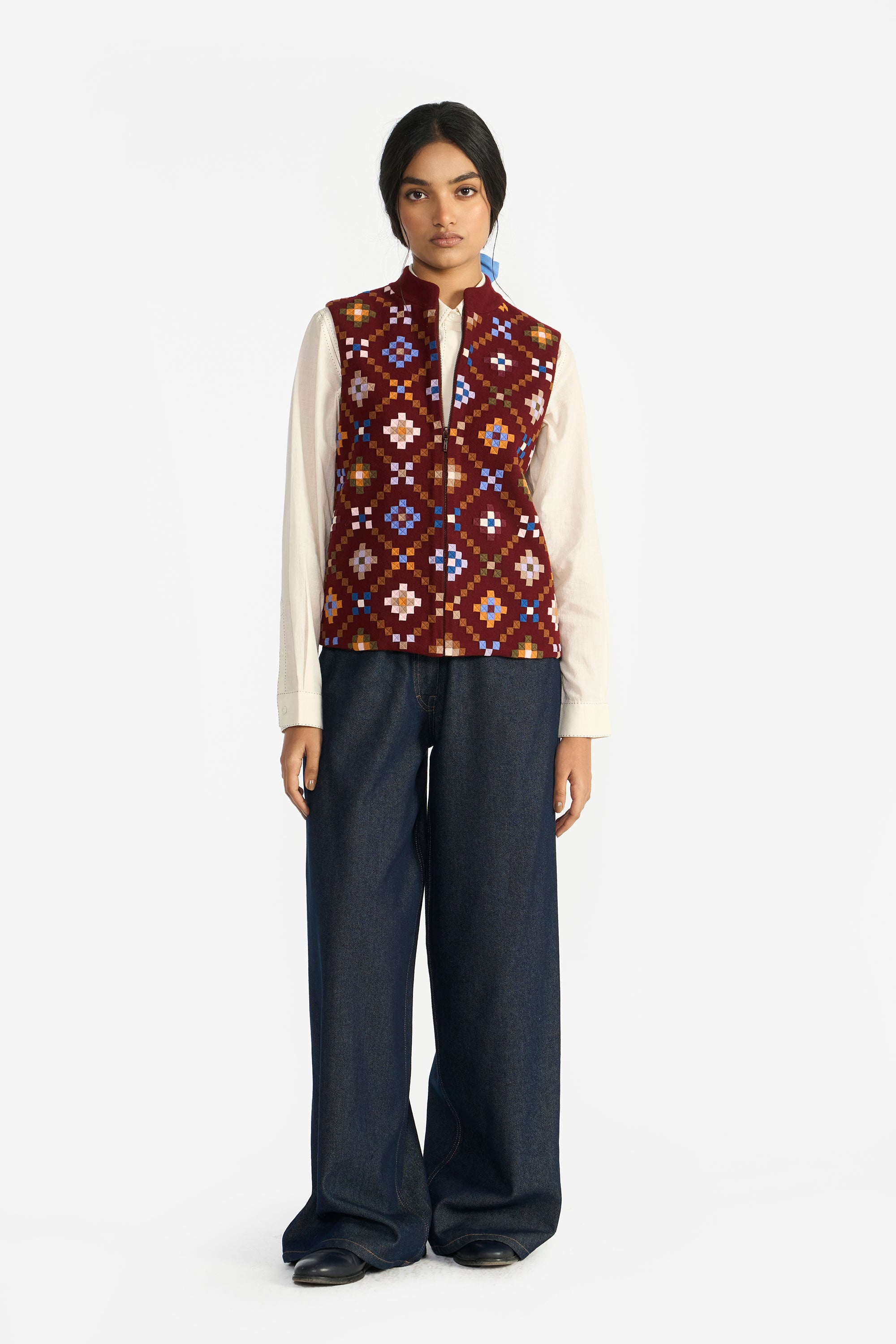 Ballade Appliqué Gilet