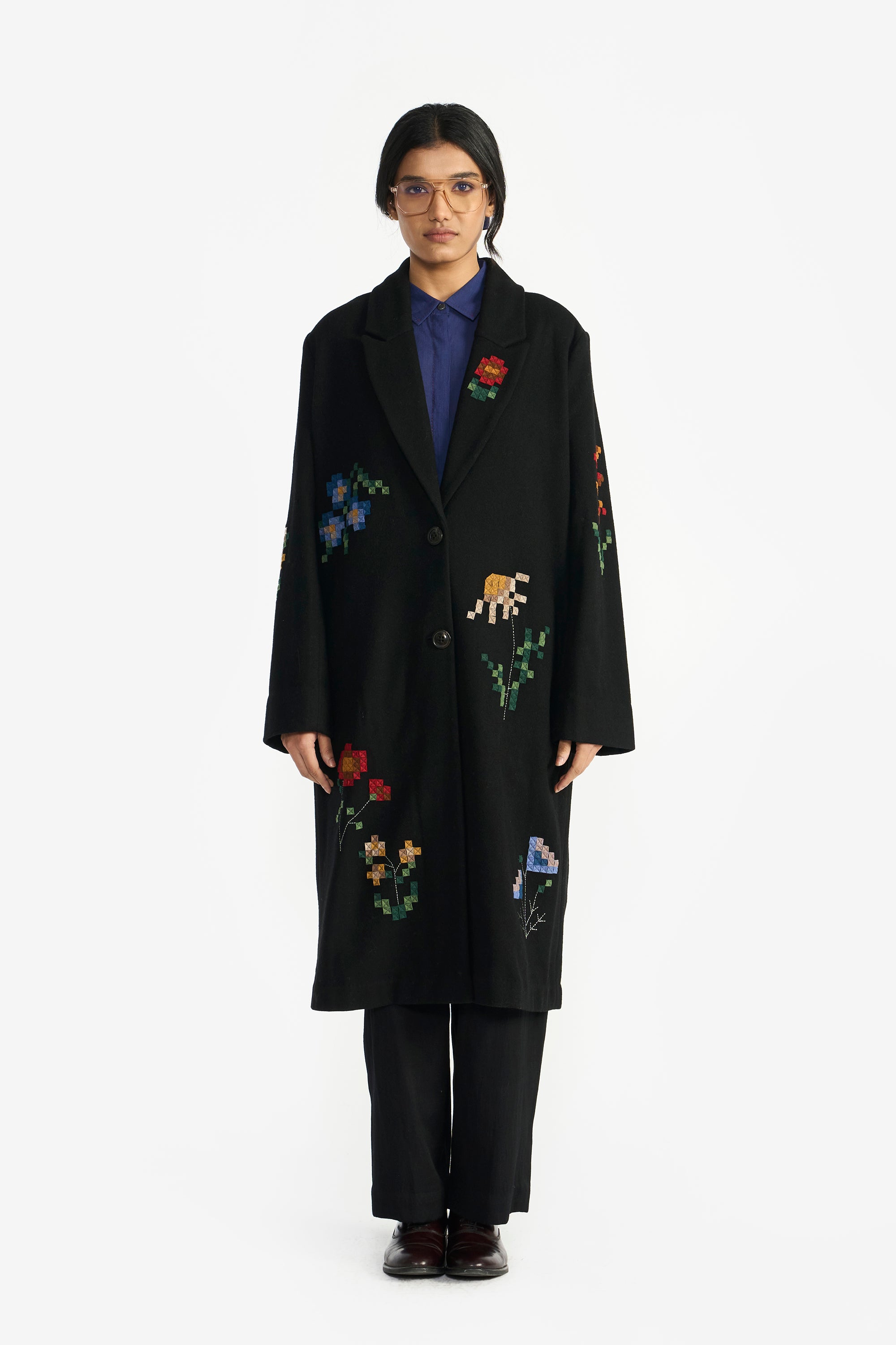 Linifolia Appliqué Jacket