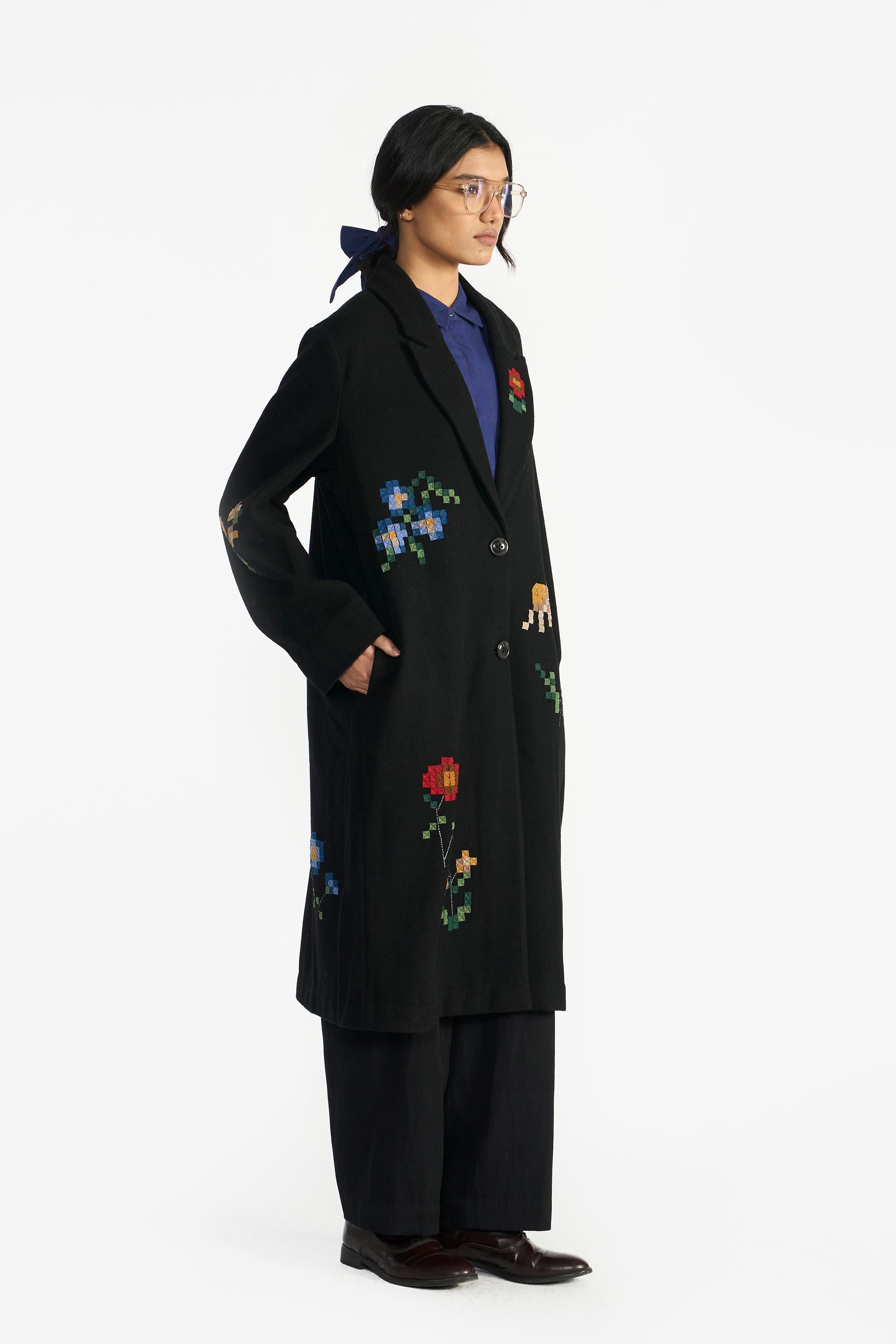 Linifolia Appliqué Jacket