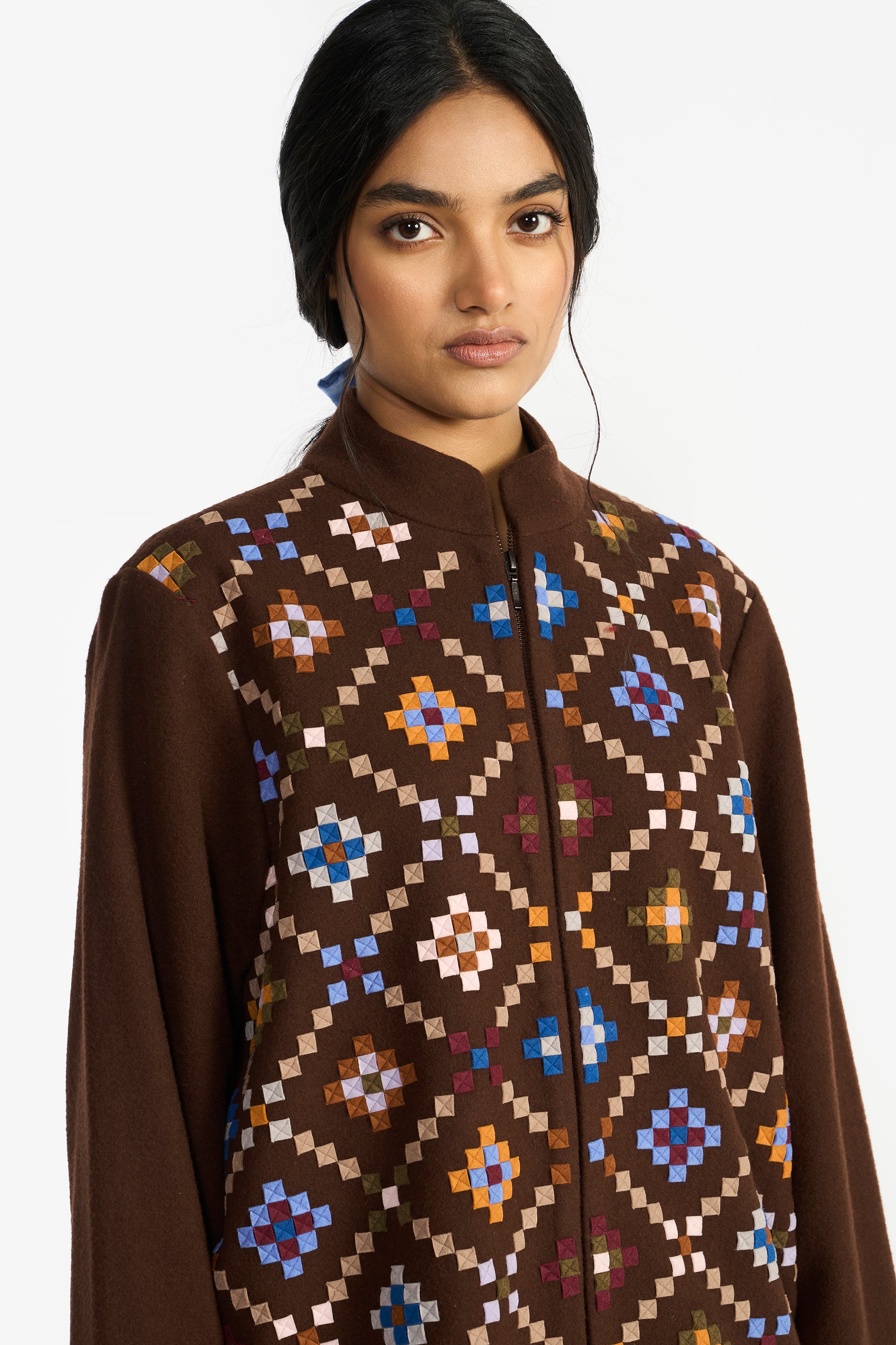 Monsella Appliqué Jacket