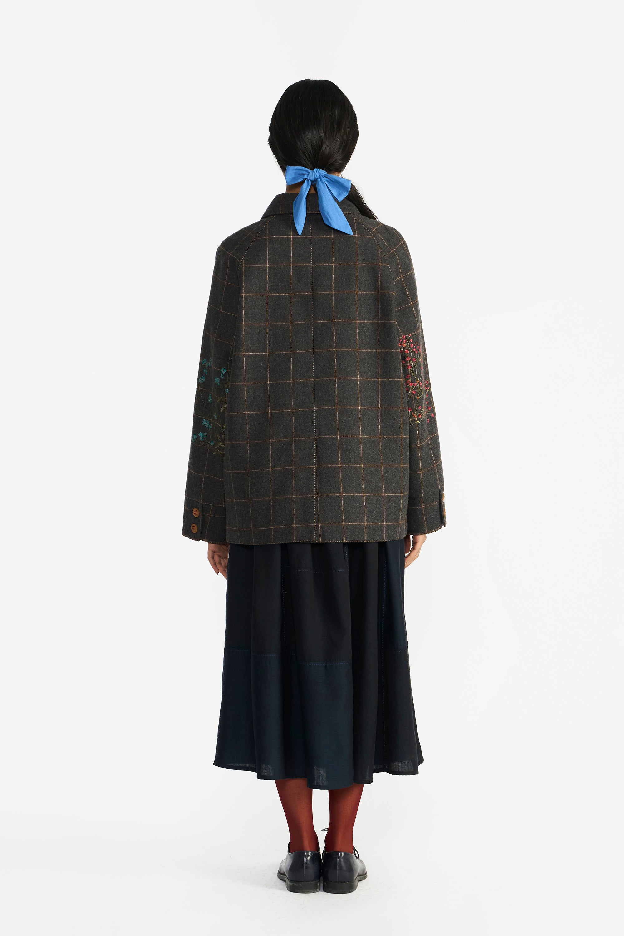 Acropolis Embroidered Shirt Jacket