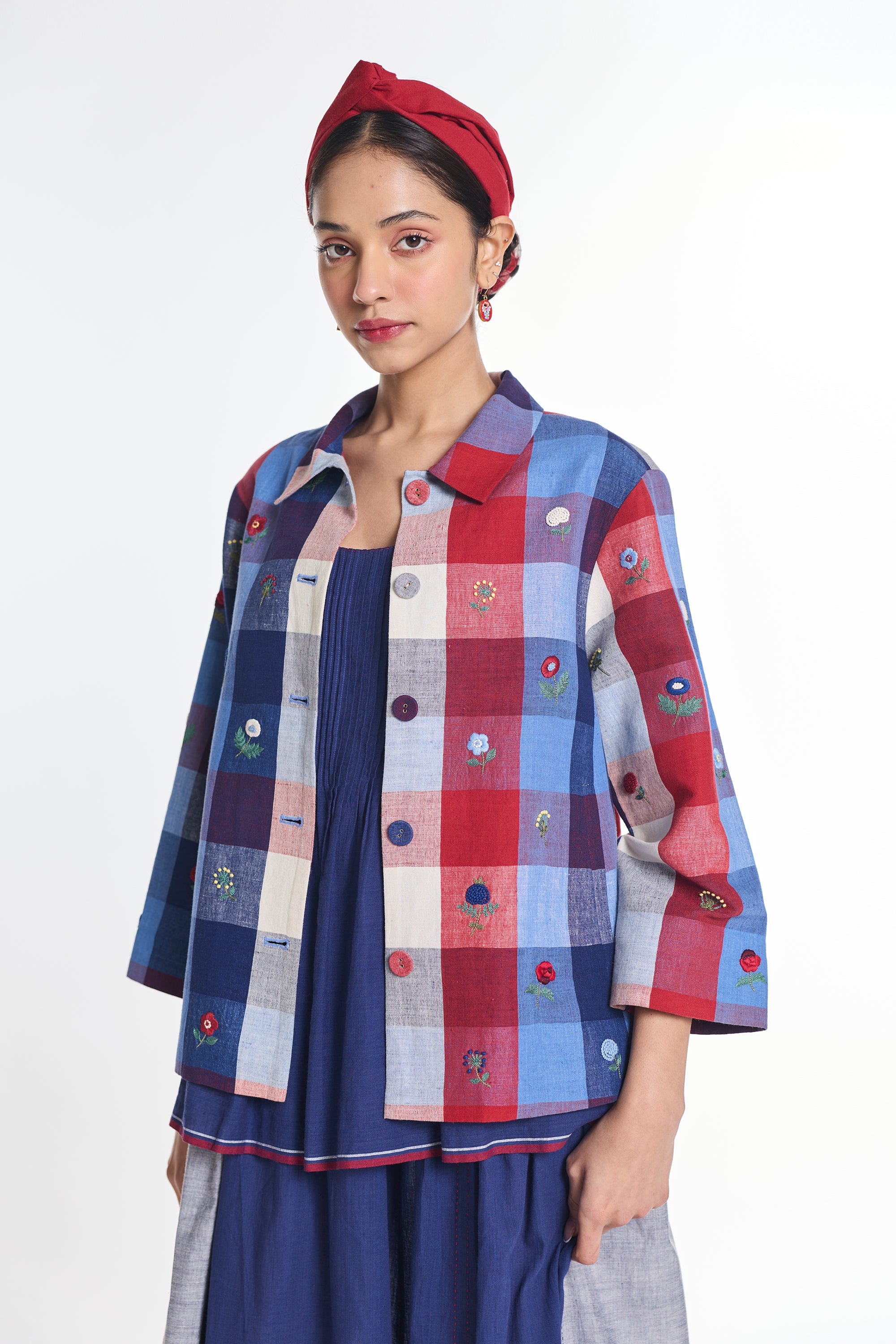 Gladiolus Multicheck Jacket