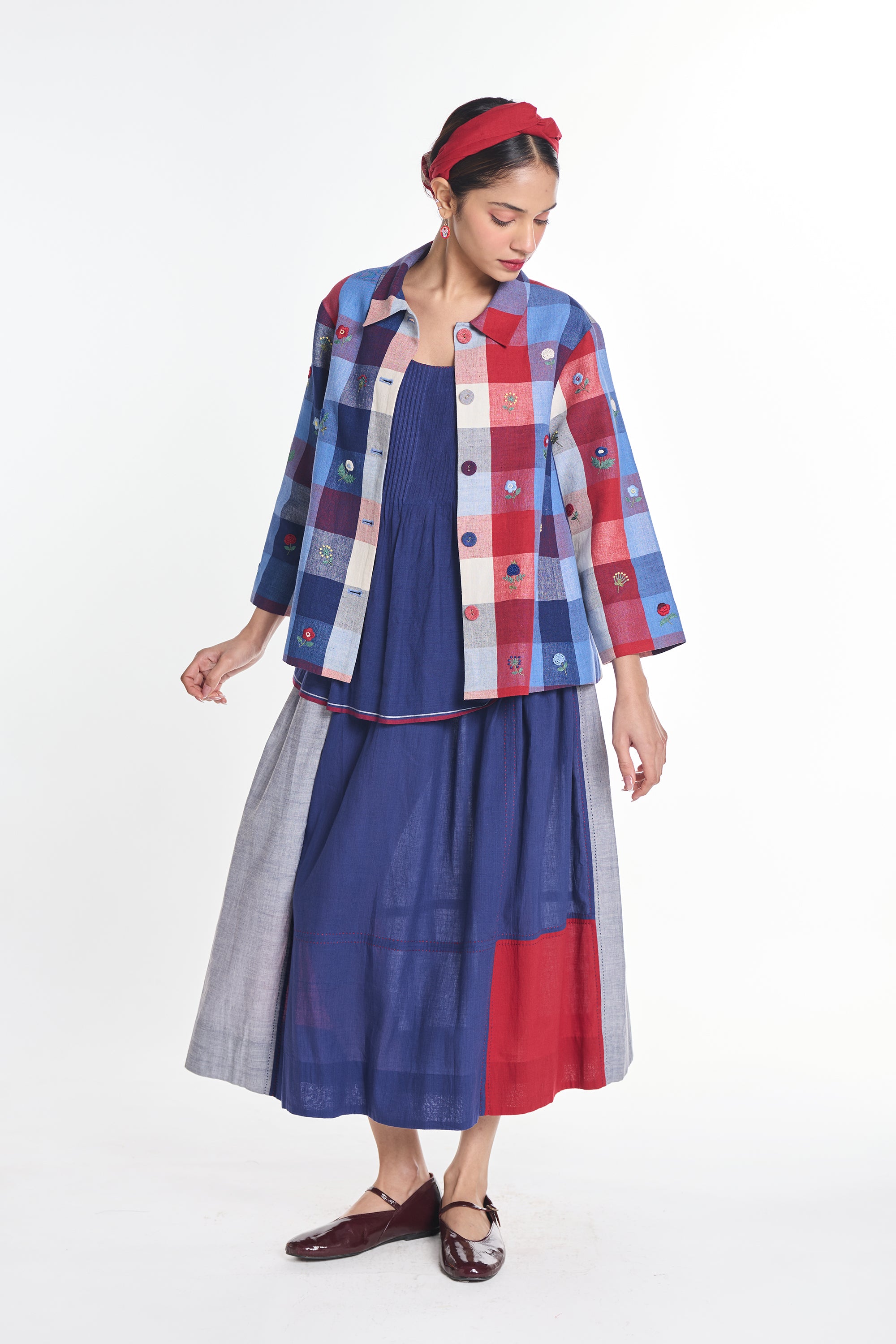 Gladiolus Multicheck Jacket