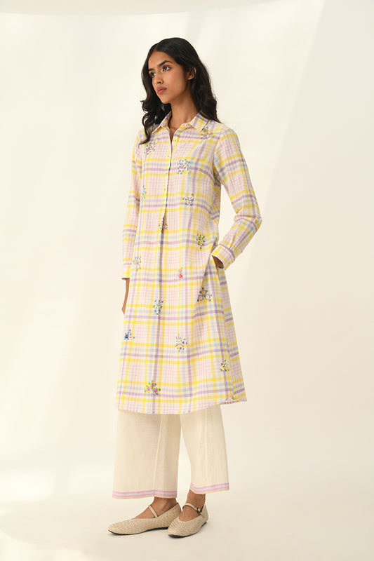 Pinetorum Check Tunic