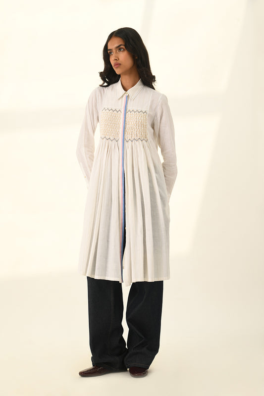 Sertata Smocking Tunic
