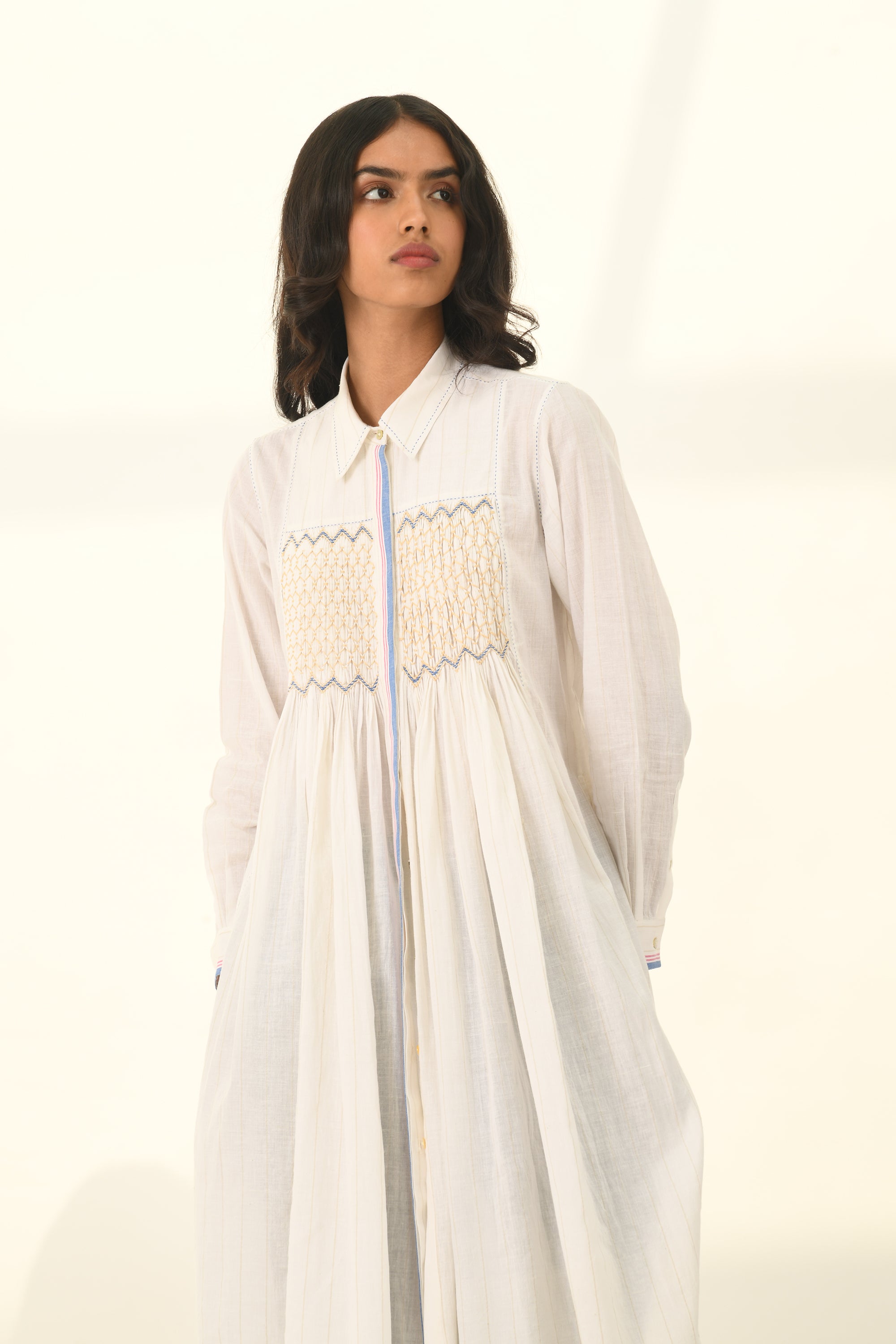 Sertata Smocking Tunic