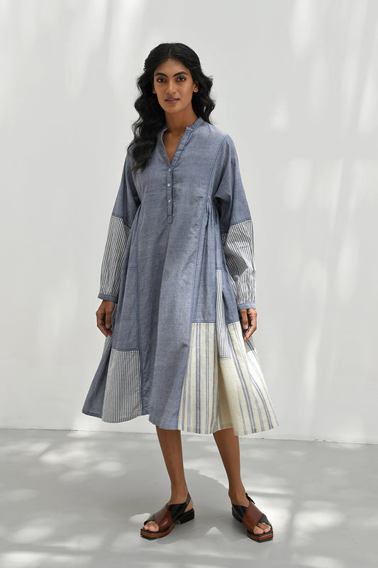 MONZA HANDLOOM TUNIC DRESS