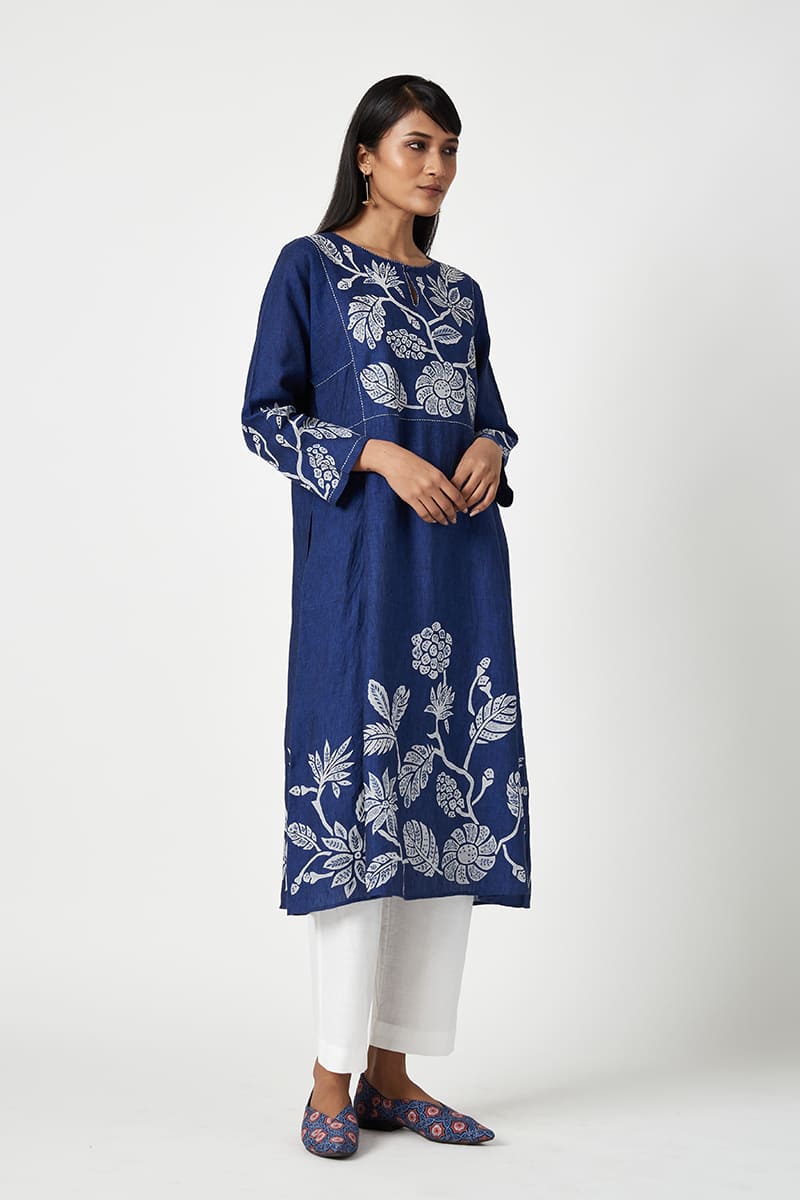 Lombok Applique Kurta Set (2PCS)