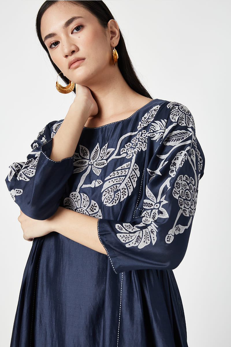 Timor Applique Kurta Set (2PCS)