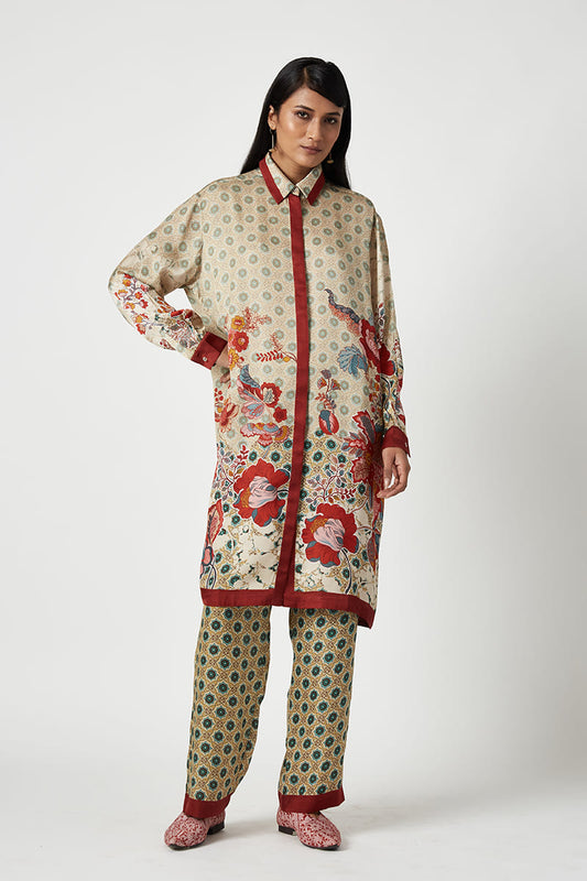 BUTON PRINTED KURTA SET (2PCS)