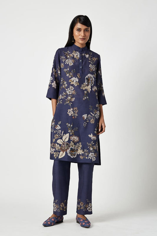 KUPANG EMBROIDERED KURTA SET (2PCS)