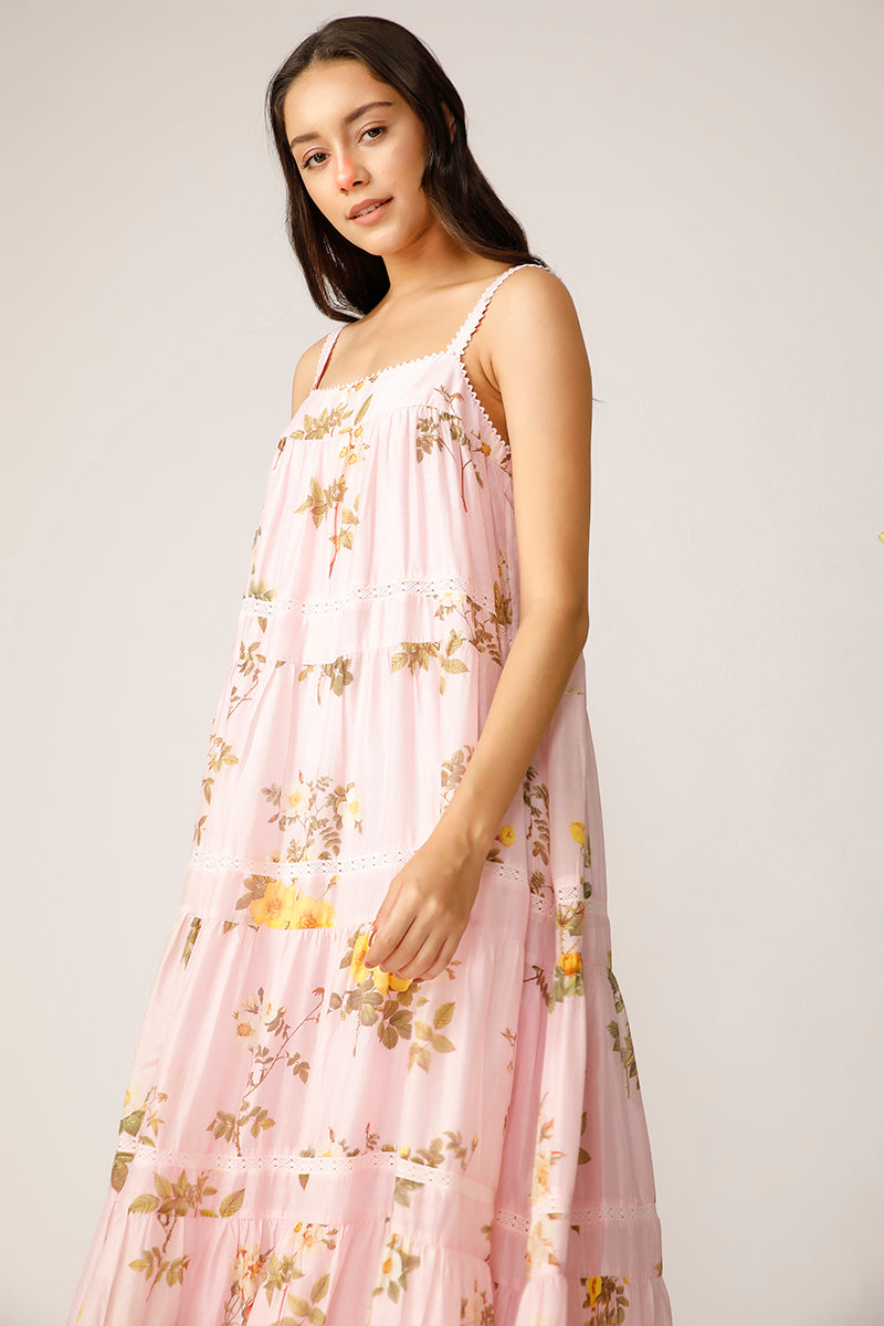 Trumpet Strappy Dress