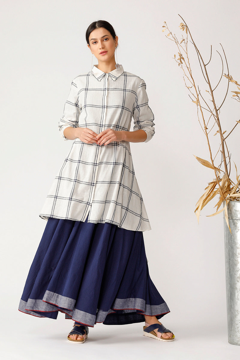 JEAN ASYMMETRIC TUNIC