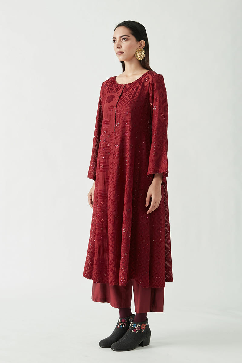 JULIUS EMBROIDERED KURTA SET