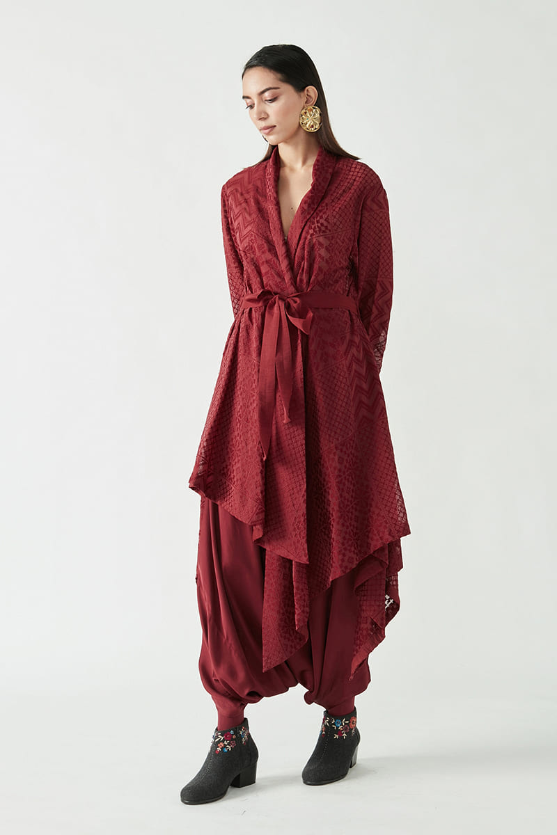 LOIE EMBROIDERED OVERLAY