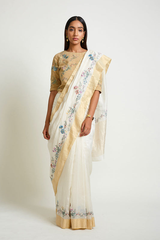 MAGNOLIA EMBROIDERED SAREE