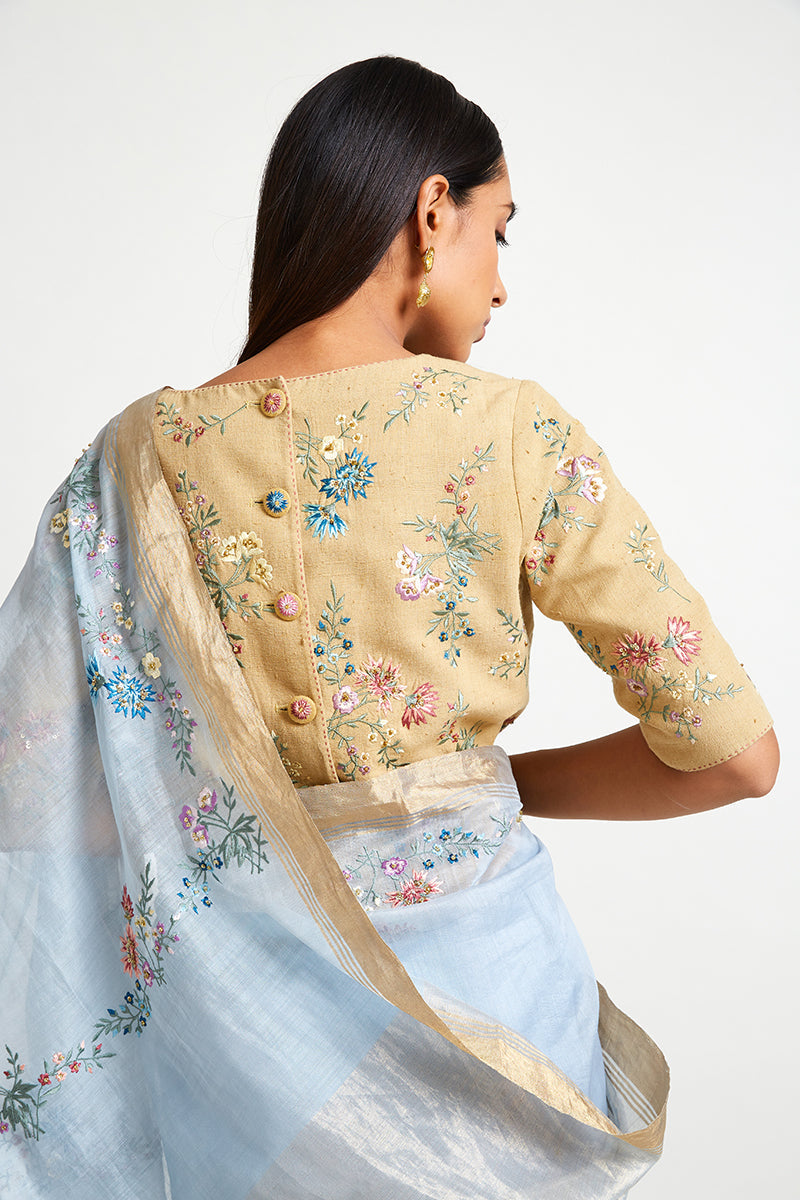ANDROMEDA EMBROIDERED BLOUSE