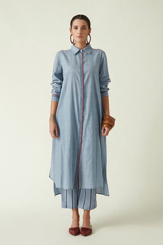 PATRICIA COLLARED TUNIC