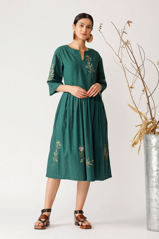 RYTHM EMBROIDERED DRESS
