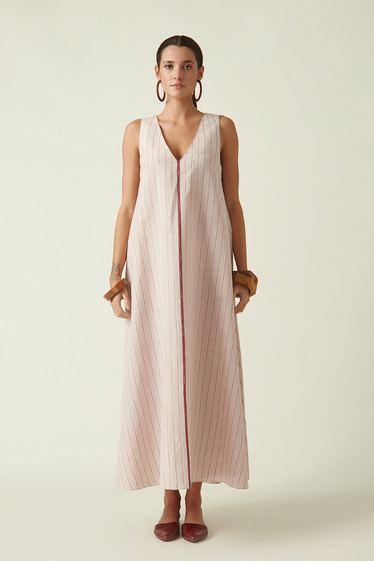 PORIA LINEN DRESS