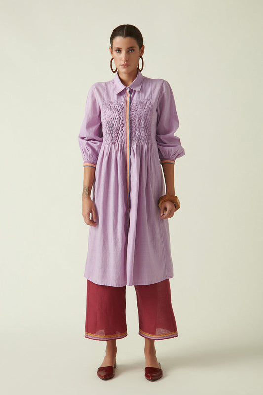 JASON SMOCKING TUNIC