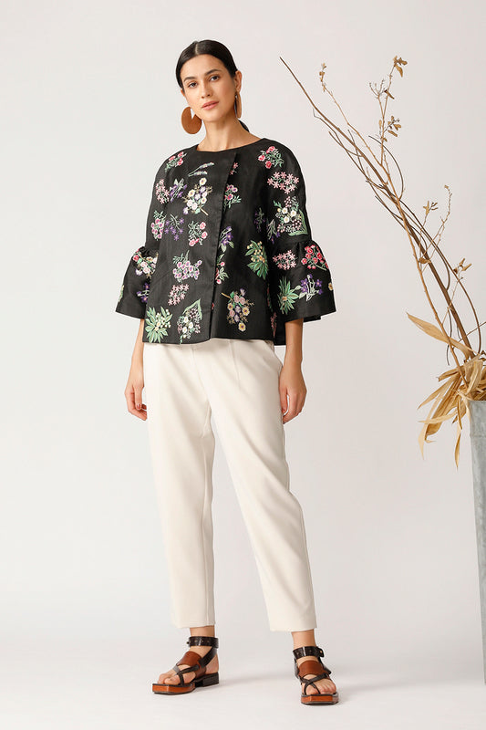 SALLOW EMBROIDERED JACKET