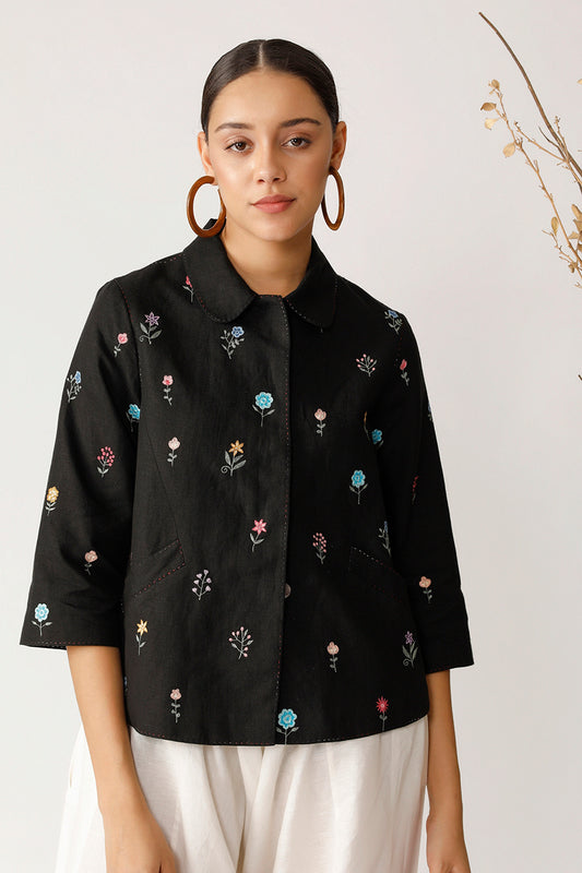 VIBURNUM COLLAR JACKET