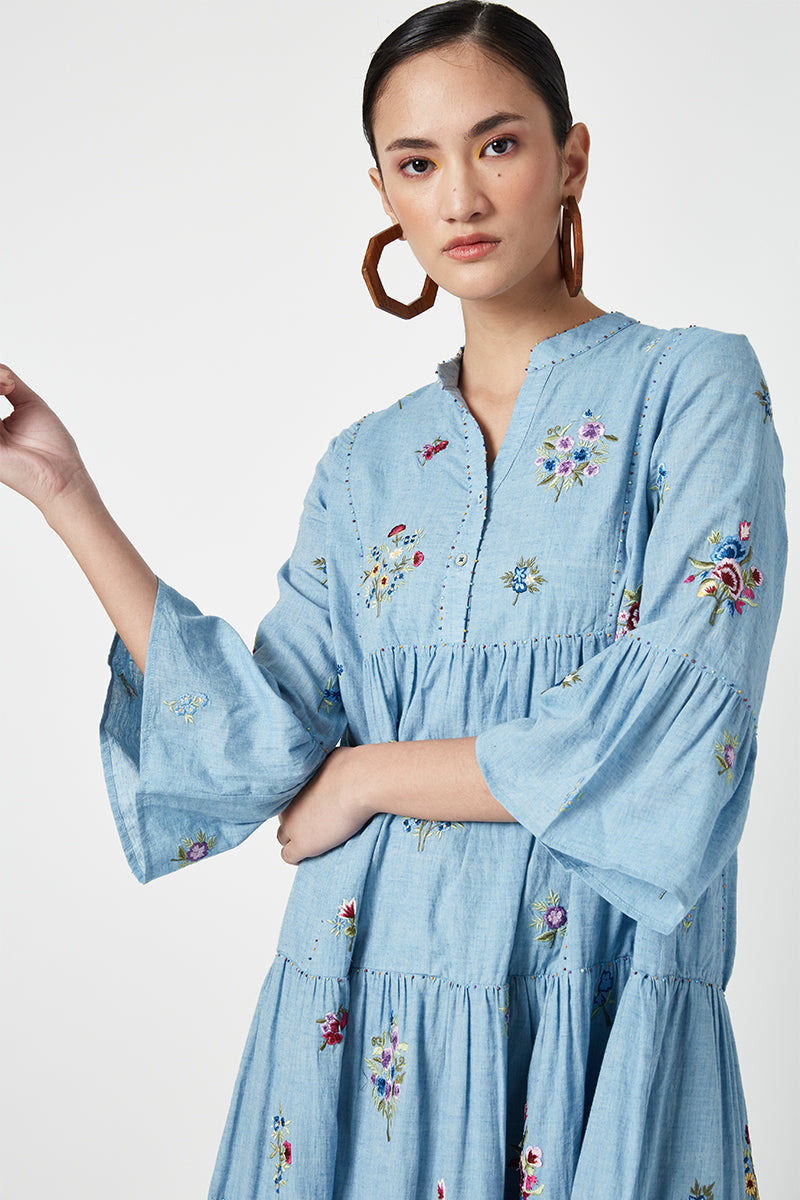 BITMORE EMBROIDERED DRESS