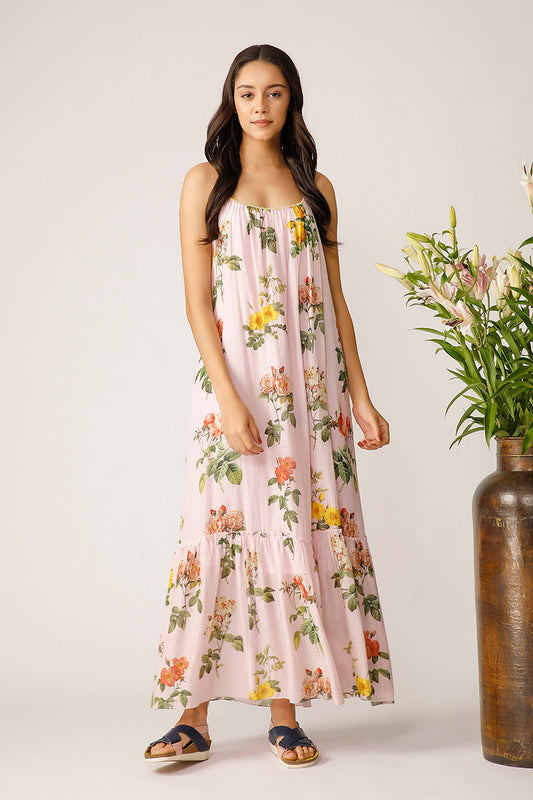 Vitacea Printed Maxi