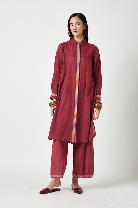 PATRICIA COLLARED TUNIC