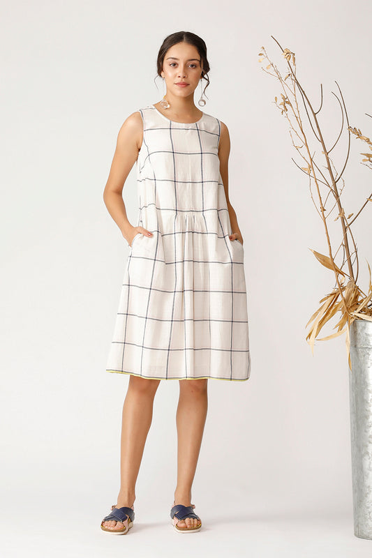 FONTANA CHECK DRESS