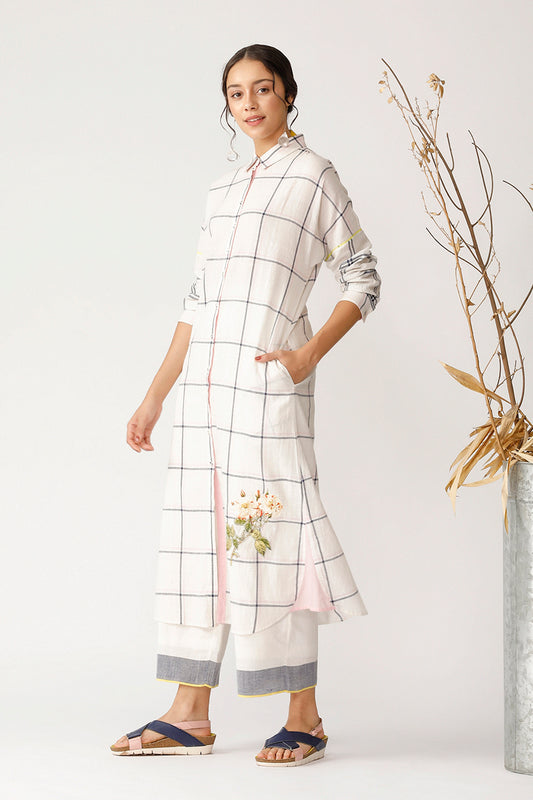 MUZIO COLLARED TUNIC