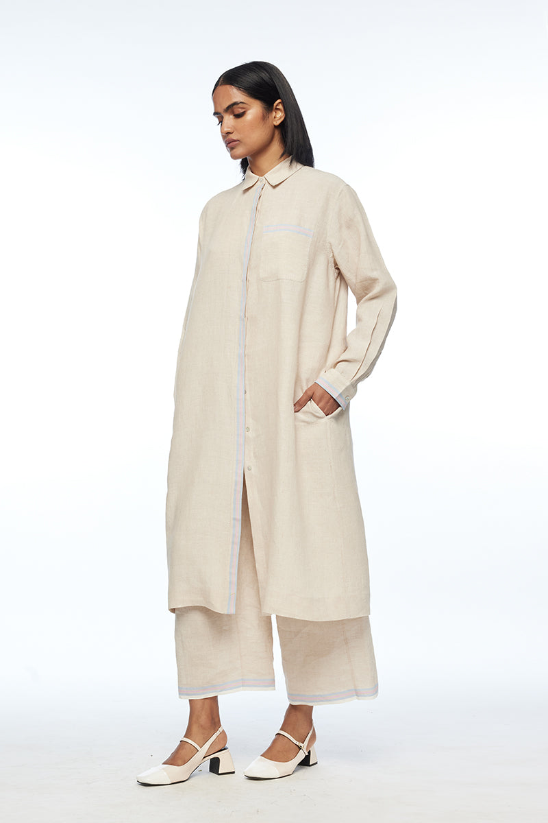 Polyantha Front Open Tunic