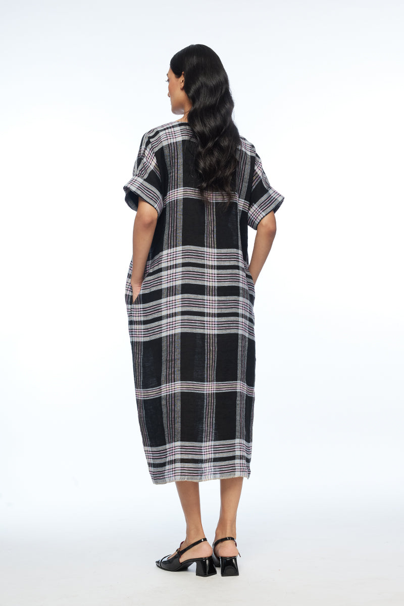 Dumalis Boat Neck Dress