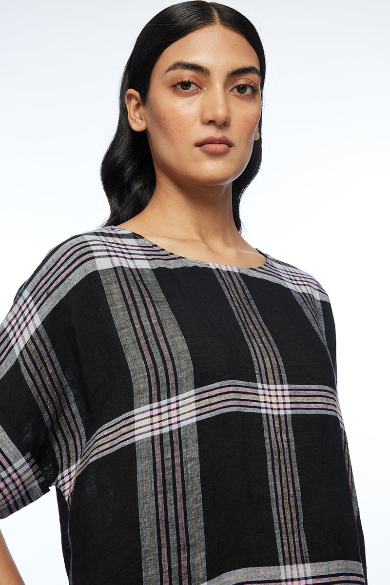Dumalis Boat Neck Dress