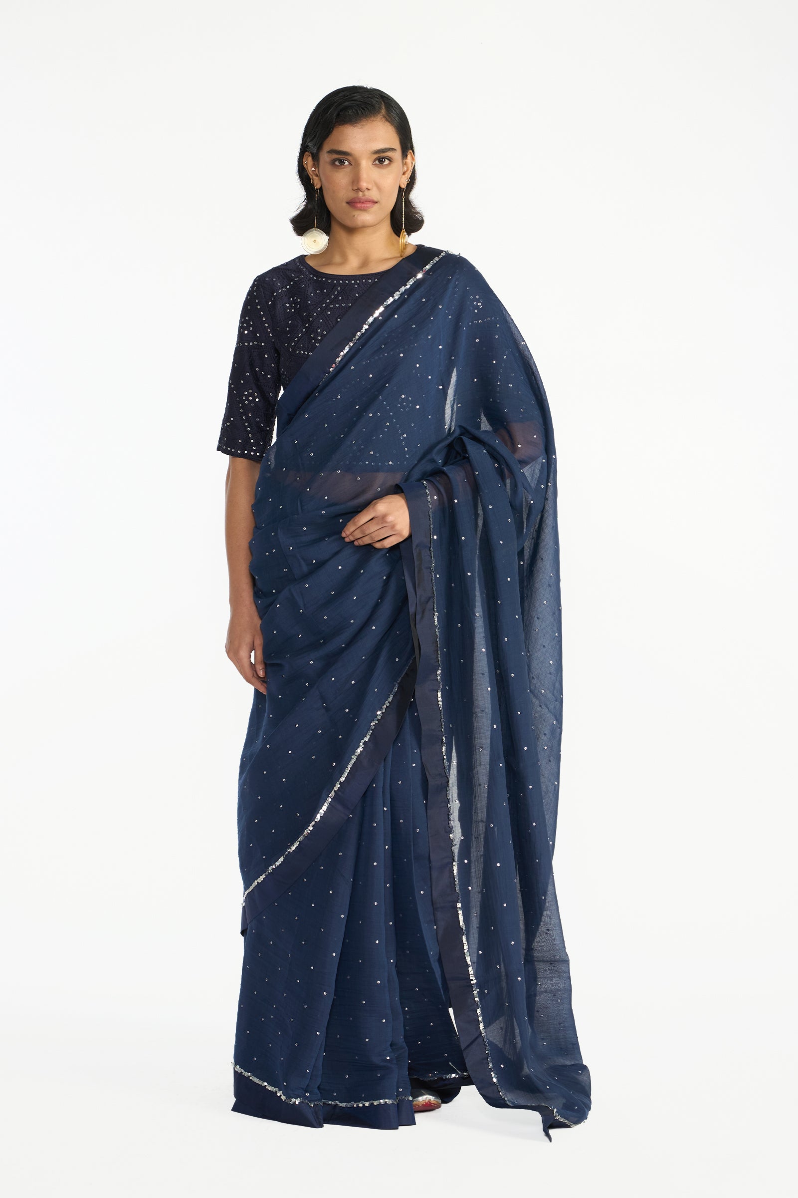 kianna sequin saree