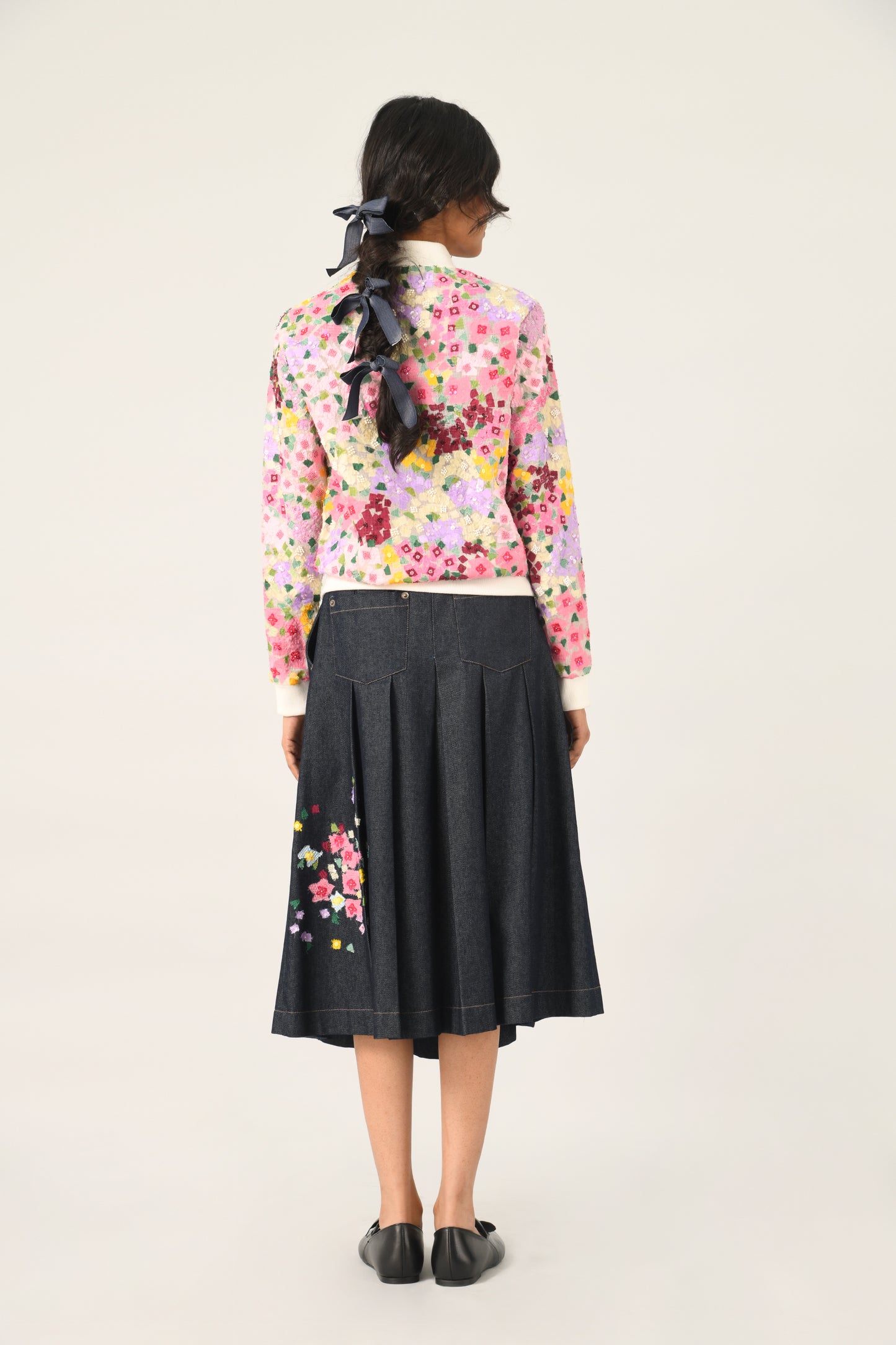CANINA FLORAL ABSTRACT JACKET