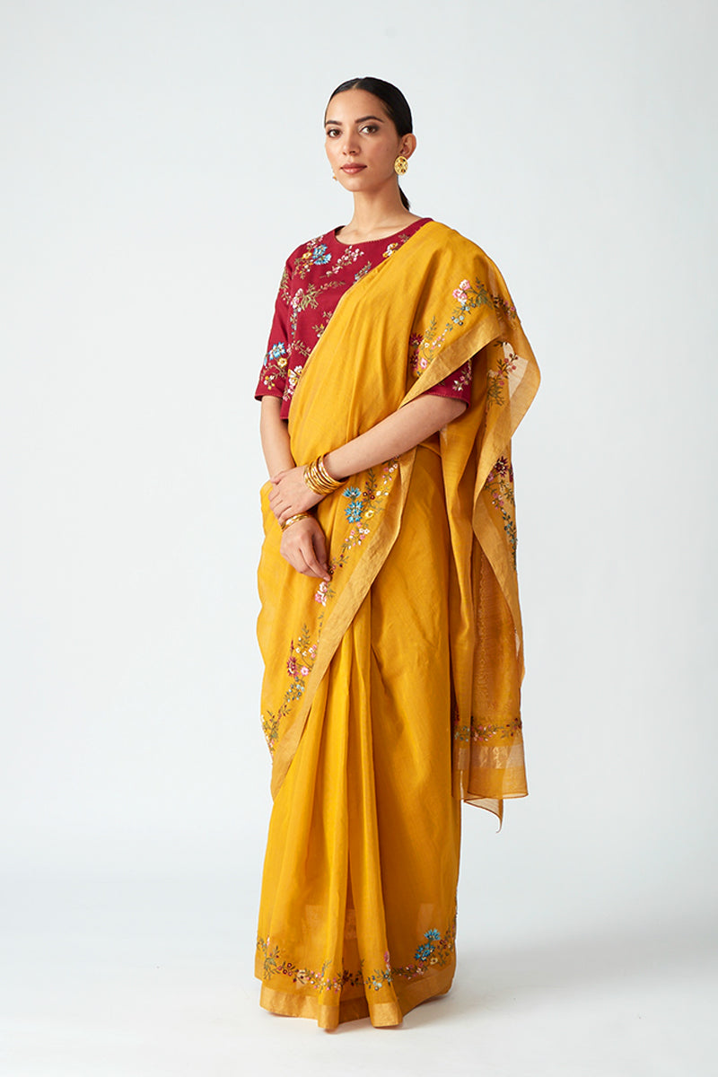 BEGONIA EMBROIDERED BLOUSE