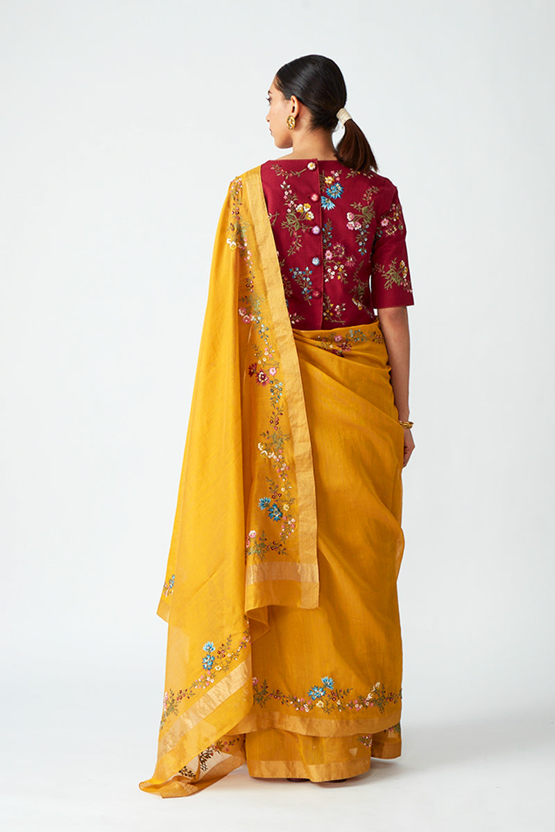 BEGONIA EMBROIDERED BLOUSE