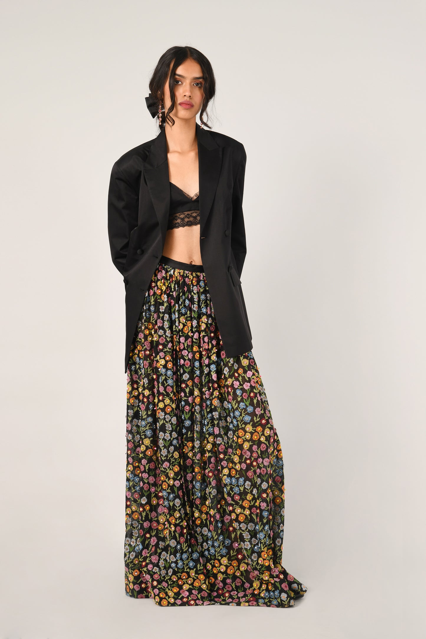 JEKYLL EMBROIDERED SKIRT