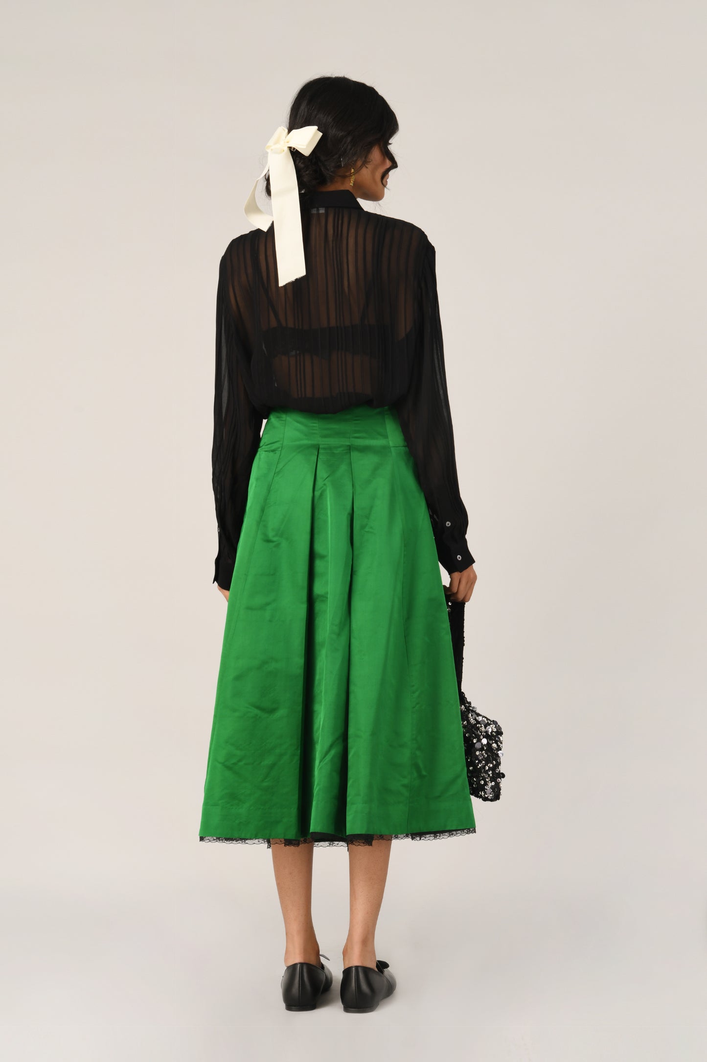 RUBIGINOSA PLEATED SKIRT
