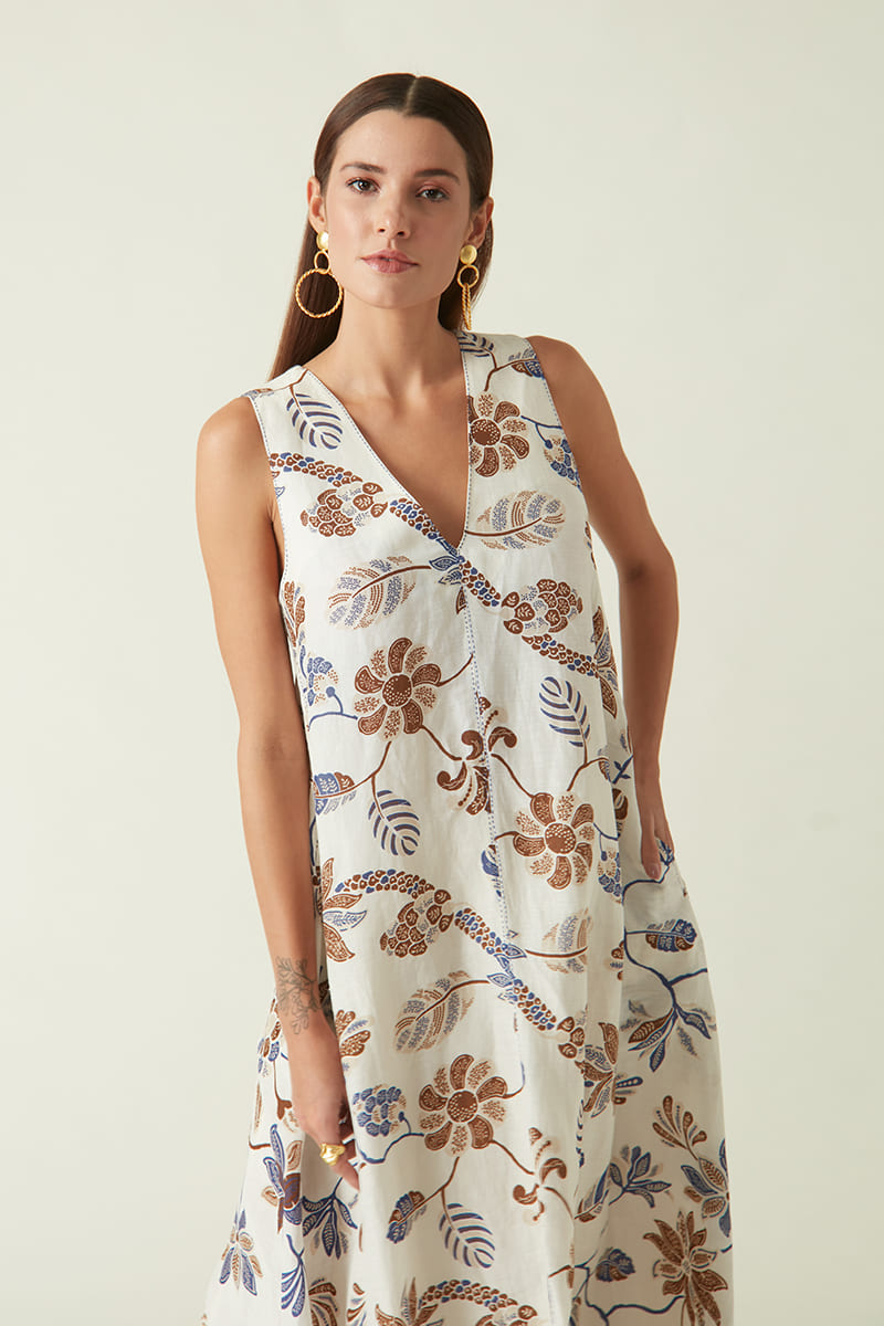 MISOOL PRINTED DRESS