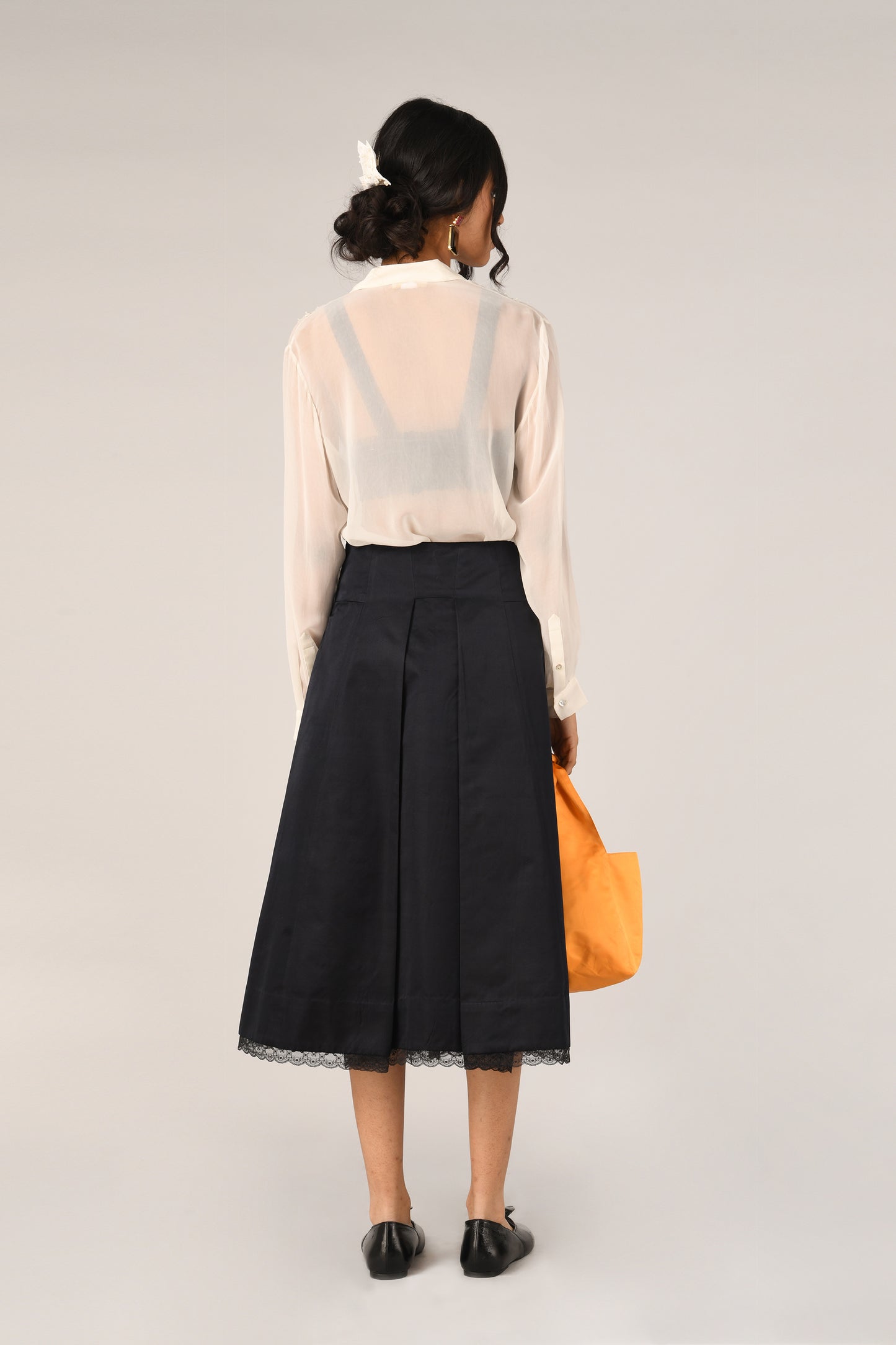 RUBIGINOSA PLEATED SKIRT