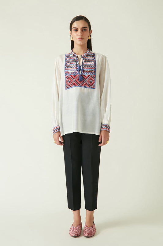 MOKOLE EMBROIDERED TOP