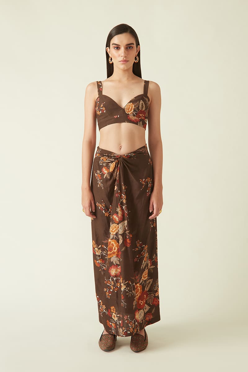 Kelimutu Printed Bralet