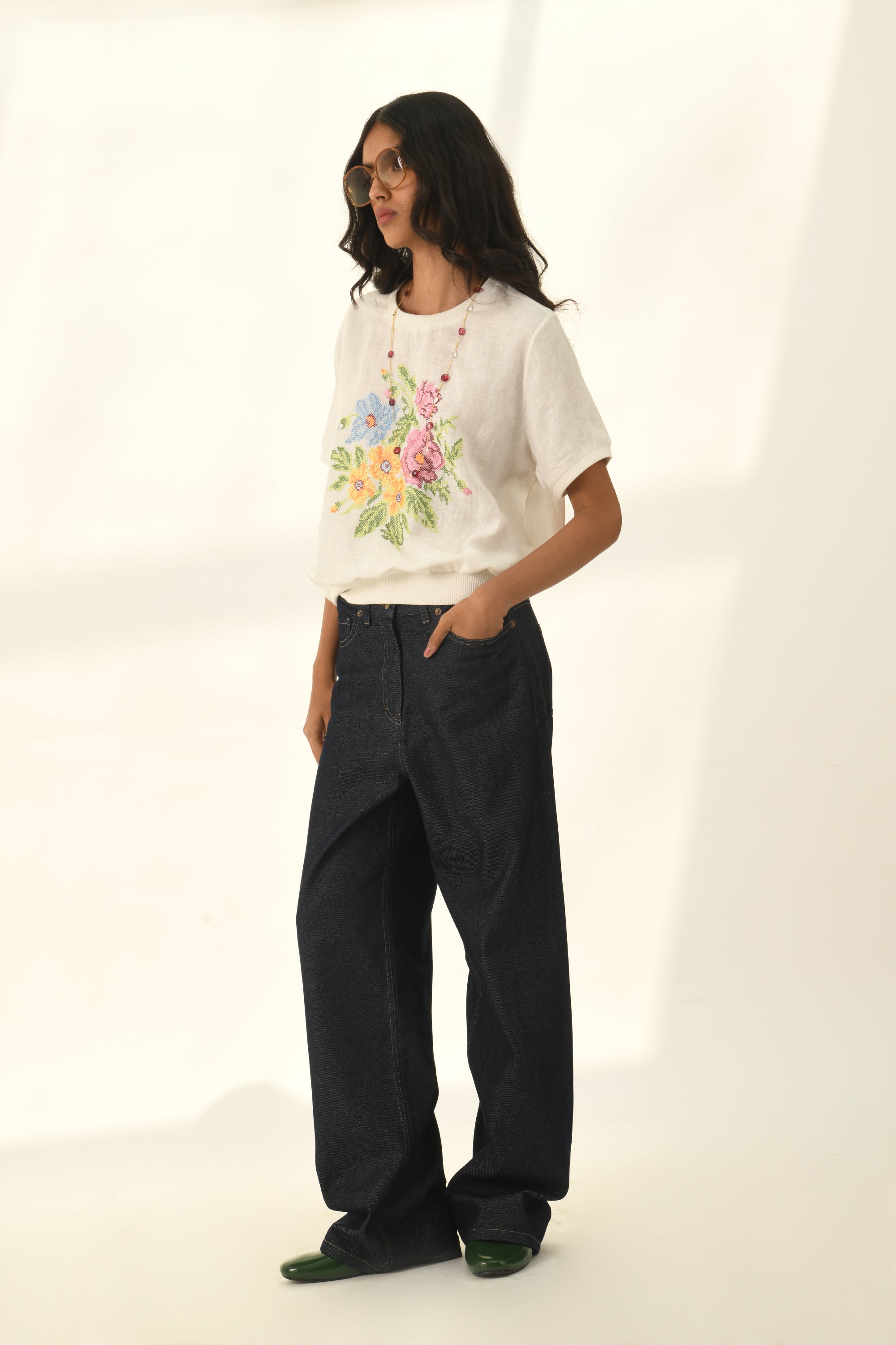 Ekstase Embroidered Top