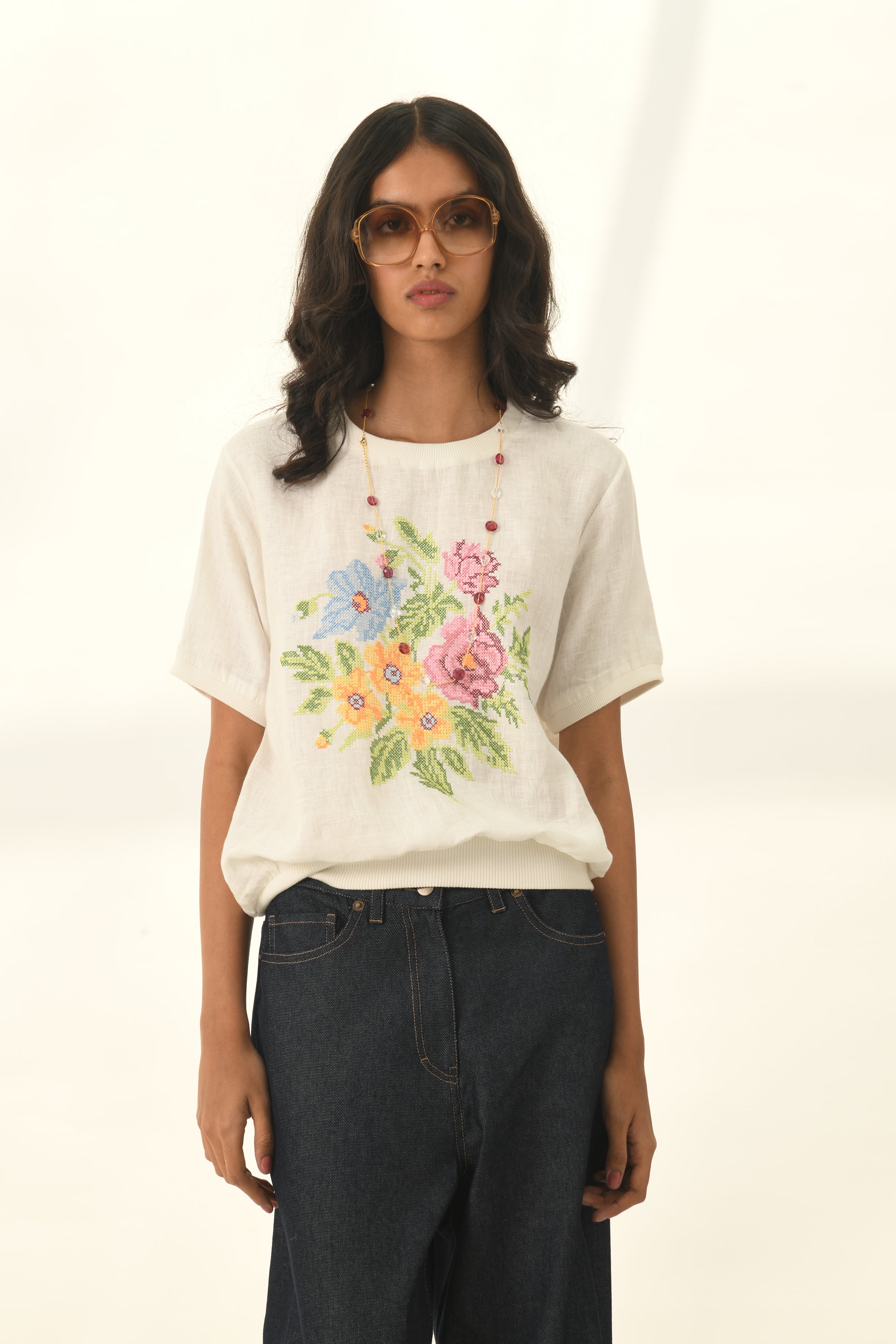 Ekstase Embroidered Top