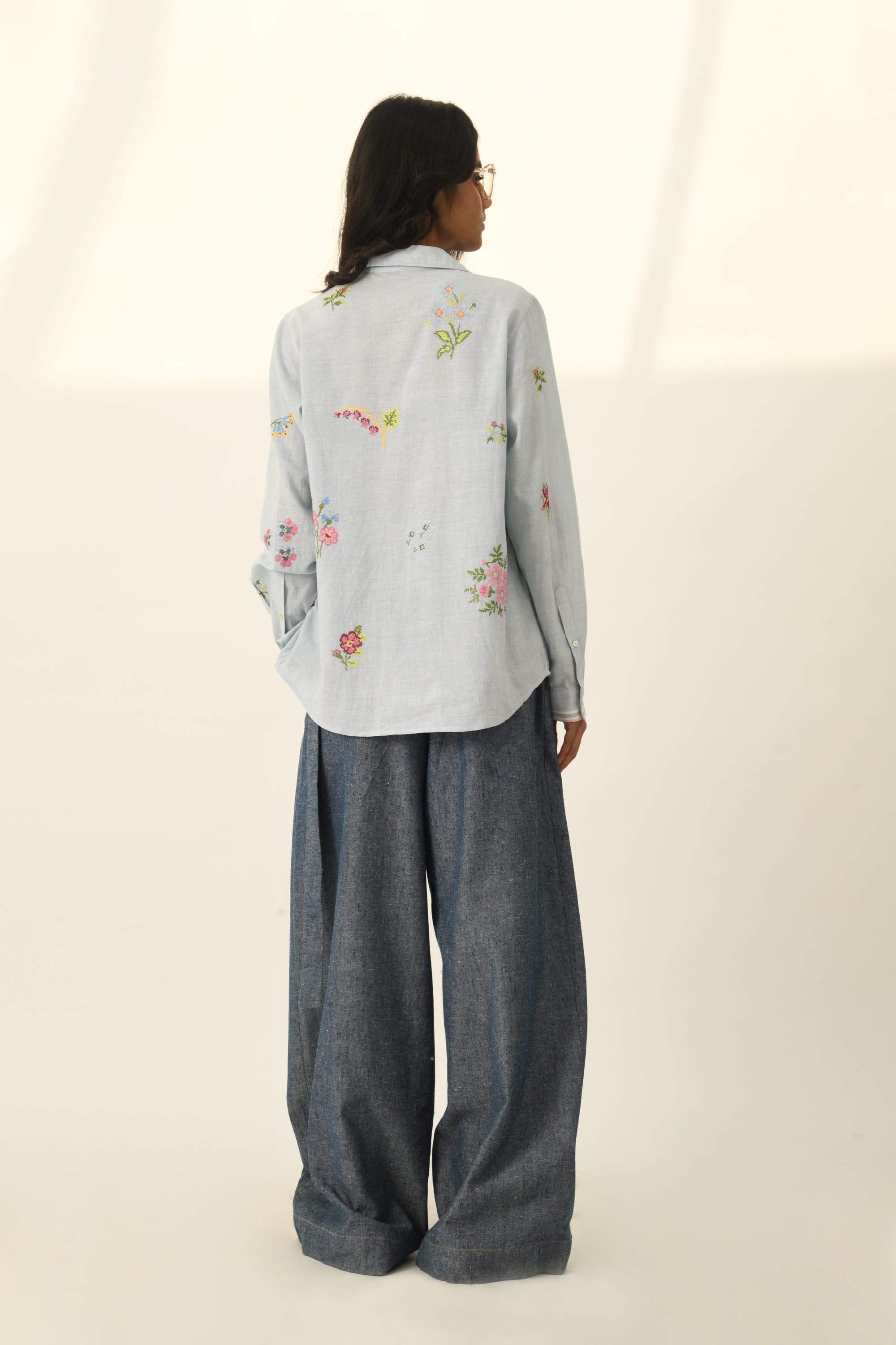 Glabrifolia Cross Stitch Shirt