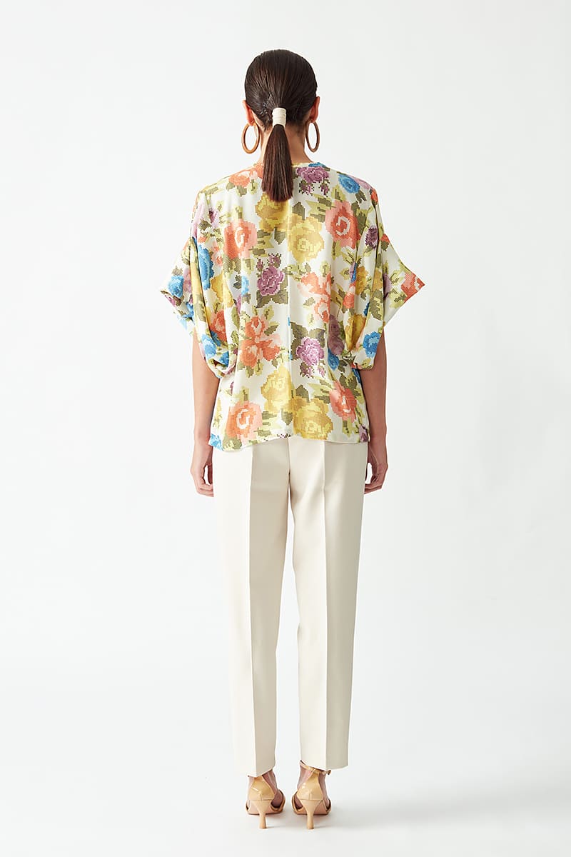 Jewel Printed Top