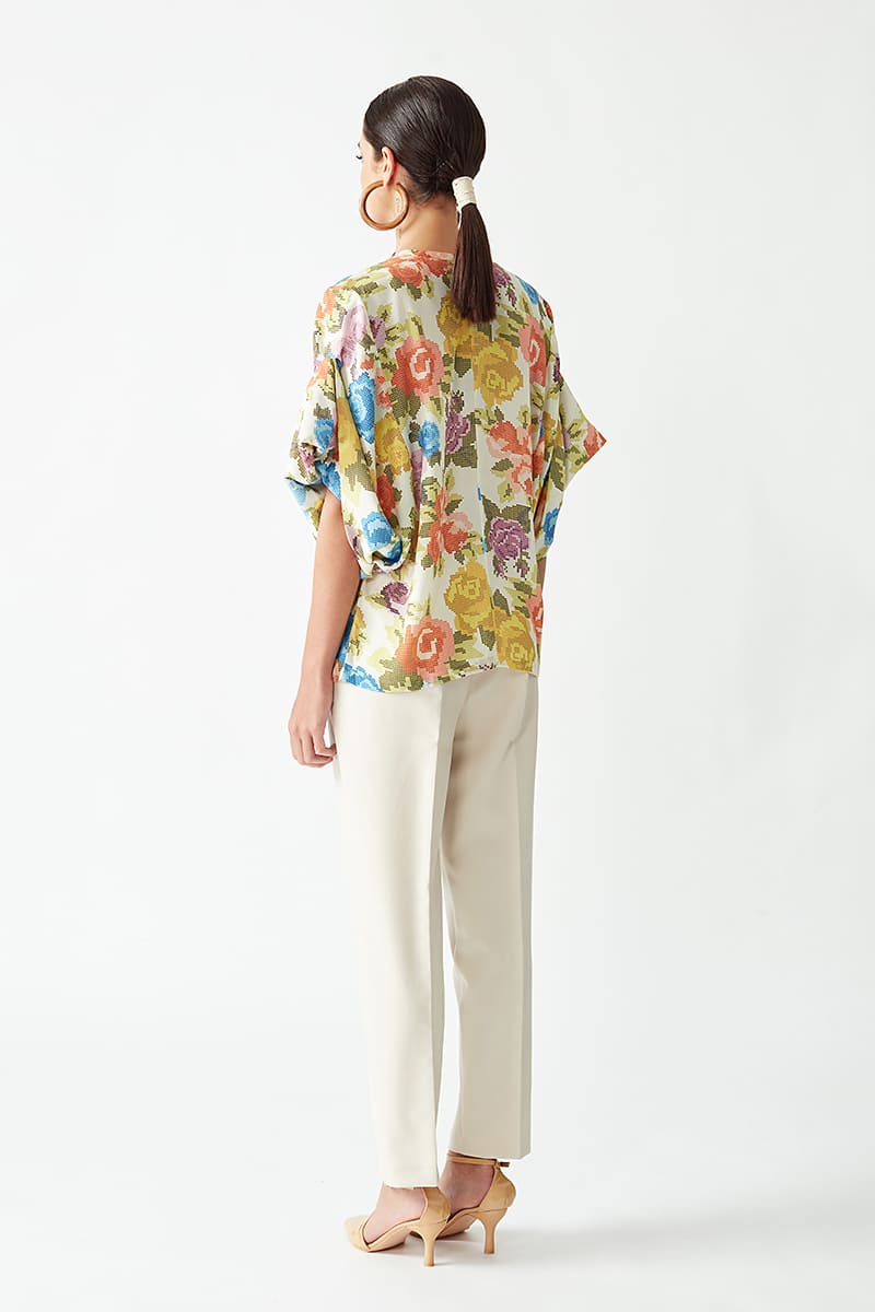 Jewel Printed Top